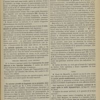 1241 - Page 1243 - Association française d'urologie. Cinquième session (fin). Communications diverses. Urétrotomie interne, sans sonde à demeure, avec dilatation rapide, M. Henri Reynès... / M. Genouville : Méatotomie au galvano-cautère / La méthode épidurale. MM. Albarran et Cathelin / Vésicules séminales, canal déférent. M. Le Dentu : L'extirpation du canal déférent et des vésicules séminales / Prostate. Un nouveau procédé de diagnostic de la prostatite chronique : M. J. Dorst... / Prostatectomie : M. Albarran / Vessie. MM. Guyon et Girard : Cystite pseudo-membraneuse / Irrigation continue de la vessie après la taille hypogastrique, M. Escat