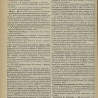 1244 - Page 1246 - Chronique et nouvelles scientifiques. Guerre / Marine / Distinctions honorifiques / XIVe Congrès international de médecine (Madrid, 23-30 avril 1903) / Statistique / La nouvelle Académie de médecine / Renseignements utiles / Hôpital Saint-Antoine / Cours pratique sur les maladies de l'estomac / Muséum d'histoire naturelle / Conférences de déontologie / École de Marseille