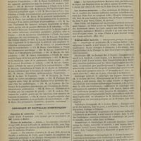 1252 - Page 1254 - Thèse soutenues à la Faculté de médecine de Paris pendant l'année scolaire 1900-1901 / Chronique et nouvelles scientifiques. Facultés de médecine / Écoles de médecine / Marine / Legs / Les femmes-médecins / Hôpital Saint-Antoine