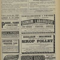 1253 - Page 1255 - Chronique et nouvelles scientifiques. Hôpital Saint-Antoine / Hôpital Saint-Louis / Conférences d'ophtalmologie / Bulletin bibliographique