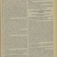 1257 - Page 1259 - Séance de l'Académie de médecine (12 novembre 1901). « Sénégal », Monod / M. Pinard : Statistique de son service / M. Perrier : Crachoirs à la gare du Nord / XIVe Congrès de l’association française de chirurgie. Maladies chirurgicales de l’estomac et de l’intestin. M. Lucas-Championnière : 1030 cas de cure radicale de hernies / Hernie interstitielle, M. Berger / M. Tailhefer : Cystocèle crurale / Hernies de l'S iliaque, MM. Savariaud et Pascal