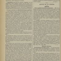 1258 - Page 1260 - XIVe Congrès de l’association française de chirurgie. Hernies de l'S iliaque, MM. Savariaud et Pascal / Hernies ombilicales / L'appendicite, M. Thiéry / M. Legueu : Résection du foie pour syphilome / M. Schwartz : Cholédocotomie. (A suivre) / Revue de la presse. Médecine. Fièvre typhoïde sans lésions intestinales. (John Hop. Hosp. Bull...) / Médecine tropicale. Les moustiques et la fièvre jaune