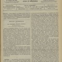 1263 - Page 1265 - Sommaire / Revue générale. Les diplégies faciales totales. Par M. Paul Sainton... I. Historique