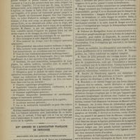 1282 - Page 1284 - Médecine pratique. Traitement des syphilis graves par les injections sous-cutanées de benzoate de mercure / XIVe Congrès de l’association française de chirurgie. Discussion sur les adénites tuberculeuses. M. Broca : Traitement des adénites tuberculeuses
