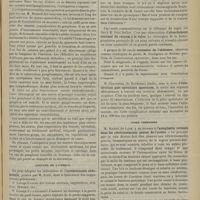 1283 - Page 1285 - XIVe Congrès de l’association française de chirurgie. Discussion sur les adénites tuberculeuses. M. Broca : Traitement des adénites tuberculeuses / Annexes de l'utérus. Hystérectomie abdominale : M. Soret / M. Paul Delbet : Abouchement anormal du rectum à la vulve / Contusion de l'abdomen : M. Souligoux / M. Chavanaz : Eviscération post-opératoire spontanée / Voies urinaires. M. Rochet : Autoplastie cutanée dans les rétrécissements graves de l'urètre / Cure des fistules, par le procédé du dédoublement... d'une fistule recto-urétrale, M. J. Reverdin