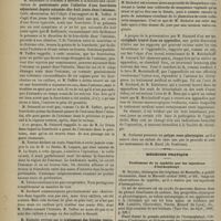 1302 - Page 1304 - Séance de la Société de chirurgie (20 novembre 1901). M. Picqué : Complication endo-cranienne consécutive à une otite moyenne suppurée / M. Picqué : Fistule ombilico-vésicale congénitale / M. Kallionzis : Gastrotomie pour l'ablation d'une fourchette séjournant depuis soixante-dix-huit jours dans l'estomac / M. Richelot : Traitement des fistules vésico-vaginales / M. Guinard : Ver tricocéphale trouvé dans un appendice / M. Potherat : Polype naso-pharyngien / Médecine pratique. Traitement de la syphilis par les injections d'hermophényl