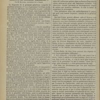 1308 - Page 1310 - Paris, le 25 novembre 1901 / Clinique obstétricale. Diagnostic des grossesses gémellaires ; par M. Maygrier...