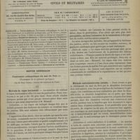 1323 - Page 1325 - Sommaire / Revue générale. Traitement orthopédique du mal de Pott. (Traitement de la gibbosité pottique) ; par M. Paul Guibal... III. Méthode de repos horizontal / IV. Méthode ambulatoire avec corsets