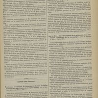 1329 - Page 1331 - Pratique médicale. Traitement pathogénique de l’épilepsie. Par le Docteur P. Jamot / Revue des thèses. Traitement chirurgical de la paralysie facial d’origine traumatique par l'anastomose spino-faciale, par le Docteur Bréaboine. (Paris, 1901) / Mal de Pott : Du redressement de la gibbosité et du traitement opératoire de la paraplégie, par le Docteur L. Rozoy. (Paris, 1901)