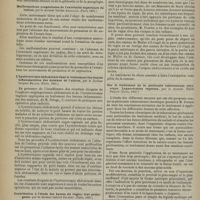 1330 - Page 1332 - Revue des thèses. Mal de Pott : Du redressement de la gibbosité et du traitement opératoire de la paraplégie, par le Docteur L. Rozoy. (Paris, 1901) / Malformations congénitales de l'extrémité supérieure du radius, par le Docteur Gaëtan Appraillé. (Paris 1901) / L'hystérectomie abdominale dans le traitement des lésions inflammatoires des annexes de l'utérus, par le Docteur Jacques Delage. (Paris, 1901) / Contribution à l'étude des kystes du vagin ; leur pathogénie, par le Docteur Gabriel Feurtet. (Paris, 1901) / Sur le traitement de la péritonite tuberculeuse chronique. Laparotomies répétées, par le Docteur Émile Pernot. (Paris, 1901)