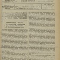 1343 - Page 1345 - Sommaire / Clinique chirurgicale - Hôtel-Dieu. La chloroformisation, l'éthérisation et la cocaïnisation lombaire ; par M. Mauclaire...