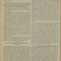 1366 - Page 1368 - Séance de la Société médicale des hôpitaux. 6 décembre 1901. MM. F. Bezançon et Philibert : Infection à bacilles d'Eberth sans fièvre typhoïde décelée par le séro-diagnostic de Widal ; cholécystite / MM. Chauffard et Rathery : Un cas d'aphasie motrice due à un ramollissement exactement localisé au pied de la troisième circonvolution frontale gauche / M. Fernet : Hémiplégie incomplète avec épilepsie jacksonienne / MM. Variot et Roy : Maladie de Basedow / Séance de la Société de neurologie. (5 décembre 1901). La myopathie, MM. Brissaud et Allard / MM. Huet et Cestan : Localisations motrices médullaires / Paralysie infantile / Syringomyélie / M. Touche : Hémianesthésie / Épilepsie bravais-jacksonienne comme élément de localisation cérébrale, M. Dieulafoy