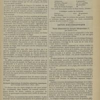 1387 - Page 1389 - Revue des thèses. Maladie osseuse de Paget chez l'homme et maladie du son chez le cheval ; analogie de ces deux maladies, par M. le Docteur René Barthélemy. (Paris, 1901) / Quelques observations d'urétrites primitives aseptiques, par le Docteur André Burty. (Paris, 1901) / Formulaire. Contre la grippe / L'ichthyol contre les brûlures / Revue bibliographique. Traité élémentaire de clinique thérapeutique, par Gaston Lyon
