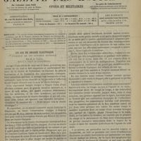 1399 - Page 1401 - Sommaire / Un cas de chorée électrique. (Variété de tic curable juvénile) ; par M. G. Variot...