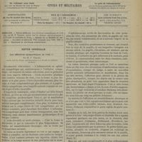 1407 - Page 1409 - Sommaire / Revue générale. Les affections sympathiques de l'oeil. Par M. F. Terrien...