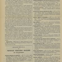 0024 - Page 14 - Chronique et nouvelles scientifiques. Guerre / Les mesures sanitaires contre la peste devant le conseil d'état / Nécrologie / Articles originaux des principales publications françaises et étrangères. Archives générales de médecine / Bulletin général de thérapeutique / Bulletin médical / Écho médical du Nord / Gazette hebdomadaire des sciences médicales de Bordeaux / Journal de médecine et de chirurgie pratiques / Journal des praticiens / Journal des sciences médicales de Lille / Journal médical de Bruxelles / Lyon médical / Presse médicale / Province médicale / Revue générale des sciences pures et appliquées / Revue médicale de l'Est / Revue neurologique / Semaine gynécologique / Semaine médicale / Tribune médicale