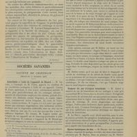 0029 - Page 19 - Revue générale. Les périgastrites ; par le Docteur Albert Catz... II. Etiologie et anatomie pathologique. (A suivre) / Sociétés savantes. Société de chirurgie. (Séance du 27 décembre 1905). Anesthésie à l'aide de l'appareil de Ricard. M. Legueu, à l'exemple de M. Faure / Chronique des voies biliaires. M. Delbet / Tumeur du cou d'origine branchiale. M. Arrou, celui qu'a communiqué M. Le Dentu / Kystes hydatiques du foie. M. Delbet, sur deux observations adressées par M. Marion