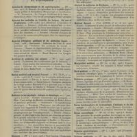 0036 - Page 26 - Articles originaux des principales publications françaises et étrangères. Annales de dermatologie et de syphiligraphie / Annales des maladies de l'oreille, du larynx, du nez et du pharynx / Annales d'hygiène publique et de médecine légale / Archives de médecine des enfants / Boston medical and surgical Journal / Bulletin de laryngologie, otologie et rhinologie / Clinique / Écho médical du Nord / Gynécologie / Journal de médecine de Bordeaux / Medical Record / Montpellier médical / Nord médical / Pédiâtrie pratique / Presse médicale / Revue hebdomadaire de laryngologie, d'otologie et de rhinologie / Revue scientifique / Semaine gynécologique / Tribune médicale / Union médicale et scientifique du Nord-Est