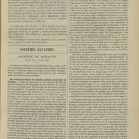 0053 - Page 43 - Nouvel appareil pour le traitement des arthrites. Particulièrement des arthrites tuberculeuses ; par le Docteur Caillaud... / Sociétés savantes. Académie de médecine. (Séance du 9 janvier 1906). Des conditions légales de l'emploi médical des rayons de Röntgen. M. Debove