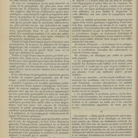 0062 - Page 52 - Revue générale. Les périgastrites ; par le Docteur Albert Catz... III. Symptômes et diagnostic / IV. Traitement