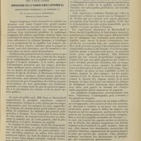 0073 - Page 63 - Clinique médicale. La syphilis expérimentale des singes, ses caractères. Comparaison avec le chancre simple expérimental, applications possibles à la clinique ; par le Docteur Georges Thibierge...