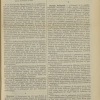 0097 - Page 87 - Revue générale. La syphilis du foie ; par M. J. Milhit... I. Historique / II. Etiologie. Pathogénie