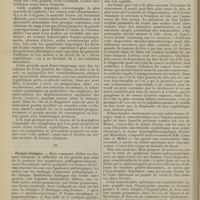 0100 - Page 90 - Revue générale. La syphilis du foie ; par M. J. Milhit... II. Etiologie. Pathogénie / III. Formes cliniques