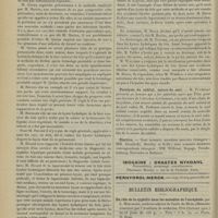 0116 - Page 106 - Sociétés savantes. Société de chirurgie. (Séance du 17 janvier 1906). Kystes hydatiques du foie. M. Quénu, dans la discussion sur le rapport de M. Delbet relatif à la communication de M. Marion / Paralysie du cubital, suture du nerf. M. Potherat / Election / Bulletin bibliographique