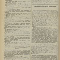 0164 - Page 154 - Faculté de médecine de Paris. (Actes du 5 au 10 février 1906). Examens de doctorat / Thèses / Chronique et nouvelles scientifiques. (Suite). Distinctions honorifiques (suite) / École de psychologie / Hôpital Cochin