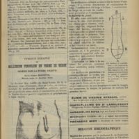0177 - Page 167 - Revue générale. Les rétrécissements blennorragiques du rectum ; par M. L. Arnaud... (Travail de la Clinique chirurgicale du Professeur A. Poncet) / Curieux exemple de molluscum pendulum en forme de verge inséré sur la fesse droite ; par le Docteur Bonnette... / Bulletin bibliographique