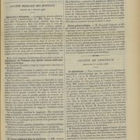 0187 - Page 177 - Cours de Clinique annexe de la Faculté. Les devoirs des élèves dans les hôpitaux ; par M. le Docteur A. Guinard... Leçons d'ouverture / Sociétés savantes. Société médicale des hôpitaux. (Séance du 2 février 1906). Septicémie à tétragènes. MM. Roger et Trémolières, MM. Oettinger et Malloizel / M. G. Lion : Biloculation de l'estomac avec double sténose médio-gastrique et pylorique / Le régime achloruré dans la scarlatine. MM. Guinon et Pater / Fièvre prévaricellique. M. Galliard / Société de chirurgie. (Séance du 31 janvier 1906). Le chloroforme. M. Kirmisson