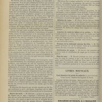 0188 - Page 178 - Sociétés savantes. Société de chirurgie. (Séance du 31 janvier 1906). Le chloroforme. M. Kirmisson / Suture des nerfs. M. Reynier, à propos du rapport de M. Chaput / Rachistovaïnisation. M. Chaput / Ablation du vagin. M. Pierre Duval / Luxation du coude en dehors et en arrière. M. Kirmisson / Fracture de la tubérosité externe du tibia. M. Potherat / Stérilisation du catgut. M. Legueu / Plaie du coeur. M. Ricard / Livres nouveaux. L'art dentaire à la portée du médecin, par le Docteur Louis Gourc... [A. Gaullieur l'Hardy]