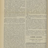 0196 - Page 186 - Pleurésies simulées ; par le Docteur Chavigny... / Sociétés savantes. Académie des sciences. (Séance du 29 janvier 1906). Sur l'effet des injections d'extrait de glande insterstitielle du testicule sur la croissance. MM. P. Ancel et P. Bouin