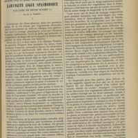0217 - Page 207 - Hôpital des Enfants-Malades. Végétations adénoïdes du nourrisson : localisation clinique des cornages pharyngien, laryngien et bronchitique. Laryngite aigue spasmodique. Maladie de Henri Roger ; par M. G. Variot