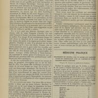 0254 - Page 244 - Cours de médecine légale. Viol & violences ; par le Professeur Brouardel / Médecine pratique. Traitement de l'eczéma par un baume aux principes actifs en combinaison avec le camphre et en dissolution dans l'acétone. D'après M. Griffon...