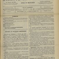 0287 - Page 277 - Sommaire / Chronique et nouvelles scientifiques. Concours de l'internat / Guerre / La Société française d'hygiène / Nécrologie