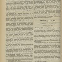 0340 - Page 330 - Septico-pyémie à pneumocoques. Pneumonie, pleurésie, pyopérihépatite abcès du foie, endocardite, méningite cérébro-spinale ; par M. François Moutier... / Sociétés savantes. Académie de médecine. (Séance du 6 mars 1906). Sérothérapie de la fièvre typhoïde. M. Josias