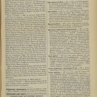 0343 - Page 333 - Chronique et nouvelles scientifiques. (Suite). Distinctions honorifiques / Articles originaux des principales publications françaises et étrangères. Écho médical du Nord / Lyon médical / Marseille médical / Münchener medizinische Wochenschrift / Nord médical / Pester medizinisch = chirurgische Presse / Presse médicale