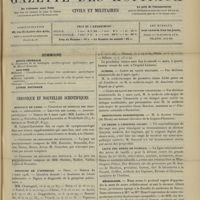 0347 - Page 337 - Sommaire / Chronique et nouvelles scientifiques. Hôpitaux de Paris / Concours de l'internat / Guerre / Distinctions honorifiques / Un drame à l'Hôpital Cochin / Ligue des mères de famille / Nécrologie / Amphithéâtre d'anatomie des hôpitaux