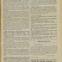 0367 - Page 357 - Sociétés savantes. Société de biologie. (Séance du 11 mars 1906). Action des sérosités humaines et de leurs cellules dissociées sur les globules rouges du lapin. M. Froin / Action agglutinante des sérums typhiques et paratyphiques sur les bacilles d'intoxication carnée. MM. Rieux et Sacquépée / Examen comparatif de l'action de la chaleur sur le plasma sanguin défibrinogéné par précipitation et par coagulation. M. Patein / Toxicité expérimentale des alcools. M. Lesieur / Inactivité amylolytique du suc pancréatique dialysé. MM. Bierry, Giaja et V. Henri / Correspondance. [Dr Charles Esmonet]