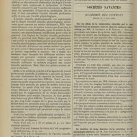 0400 - Page 390 - Ophtalmologie pratique. Simulation et accidents du travail ; par le Docteur F. Terrien... / Sociétés savantes. Académie des sciences. (Séance du 12 mars 1906). Sur les effets de la tuberculine absorbée par le tube digestif chez les animaux sains et chez les animaux tuberculeux, par MM. A. Calmette et M. Breton / La réaction du sang, fonction de la nutrition (loi de physiologie générale), par M. Jean Gautrelet