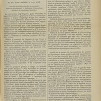 0433 - Page 423 - Clinique des maladies de l'appareil digestif. Gastralgie hystérique ; par MM. Albert Mathieu et J.-Ch. Roux. Gastralgie hystérique primitive ou secondaire. Difficultés du diagnostic. - Indications thérapeutiques. Pronostic de la gastralgie hystérique