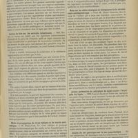 0437 - Page 427 - Sociétés savantes. Société de biologie. (Séance du 24 mars 1906). Le microbisme normal de l'appendice. MM. A. Gilbert et A. Lippmann / Action du foie sur les extraits intestinaux. MM. Roger et Josué / Mode de propagation du virus rabique et du vaccin anti-rabique. M. Remlinger / Note sur les effets cliniques et biologiques de la sérothérapie antidiphtérique. M. Henri Lemaire / Action préventive du salicylate de soude contre l'érysipèle du lapin. MM. Lortat-Jacob et Vitry / Action du suc gastrique sur le suc pancréatique. M. Iscovesco