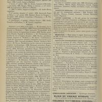 0440 - Page 430 - Actes de la Faculté de médecine de Paris. Du 2 au 7 avril 1906. Examens de doctorat / Thèses / Chronique et nouvelles scientifiques. (Suite) / Médecin des établissements d'Aliénés / Assistance médicale / Contre l'absinthe / Nécrologie / Association d'enseignement médical professionnel
