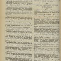 0444 - Page 434 - Chronique et nouvelles scientifiques. Guerre / Société de l'internat des hôpitaux de Paris / Statistique / Nécrologie / Articles originaux des principales publications françaises et étrangères. Centralblatt fur innere Medizin / Deutsche medizinische Wochenschrift / Münchener medizinische Wochenschrift / Pester medizinisch = chirurgische Presse / Riforma medica / Wiener klinische Wochenschrift