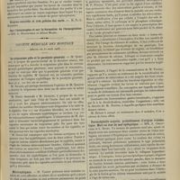 0473 - Page 463 - Sociétés savantes. Académie des sciences. (Séance du 26 mars 1906). Hyperthermies opératoires aseptiques. MM. Charrin et Jardry / Les huitres perlières. M. L.-G. Seurat / Société médicale des hôpitaux. (Séance du 30 mars 1906). Le tréponème pâle et la paralysie générale. M. Queyrat / Microsphigmie. M. Variot / Traitement de la tuberculose par la recalcification. M. Paul Ferrier / Porencéphalie acquise, probablement d'origine traumatique. Mort en état de mal épileptique. MM. A. Chauffard et L. Rivet
