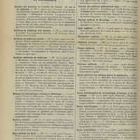 0516 - Page 506 - Articles originaux des principales publications françaises et étrangères. Annales des maladies de l'oreille, du larynx, du nez et du pharynx / Archives de médecine des enfants / Archives de médecine navale / Archives générales de médecine / Bulletin de laryngologie, otologie et rhinologie / Bulletin médical / Écho médical du Nord / Gazette hebdomadaire des sciences médicales de Bordeaux / Journal de médecine de Bordeaux / Journal des praticiens / Journal des sciences médicales de Lille / Journal médical de Bruxelles / Lyon médical / Montpellier médical / Pédiâtrie pratique / Presse médicale / Province médicale / Revue générale des sciences pures et appliquées / Revue hebdomadaire de laryngologie, d'otologie et de rhinologie / Revue neurologique / Revue scientifique / Semaine médicale / Tribune médicale