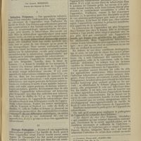 0529 - Page 519 - Revue générale. L'appendicite tuberculeuse ; par Gabriel Hérisson... I. Définition. Fréquence / II. Etiologie. Pathogénie