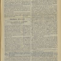 0559 - Page 549 - Analyses. Anatomie pathologique. Tuberculose du canal thoracique et tuberculose miliaire aiguë. (Warfield T. Longcope. Amer. Med...) [F. Gardner] / Pratique médicale. Traitement préventif des localisations infectieuses de la grippe ; par le Docteur P. Reinan / Intérêts professionnels. La responsabilité médicale et les accidents dus au chloroforme