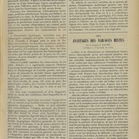 0579 - Page 569 - Clinique des maladies de l'appareil digestif. Des hématémèses hystériques ; par MM. Albert Mathieu et J.-Ch. Roux. Discussion des caractères attribués autrefois aux hématémèses hystériques. Valeur très discutable des observations anciennes. Description de trois types de gastrorragie dont la nature hystérique est certaine ou vraisemblable / Des avantages des narcoses mixtes ; par le Docteur O. Dauwe...